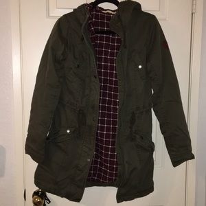 Long parka jacket